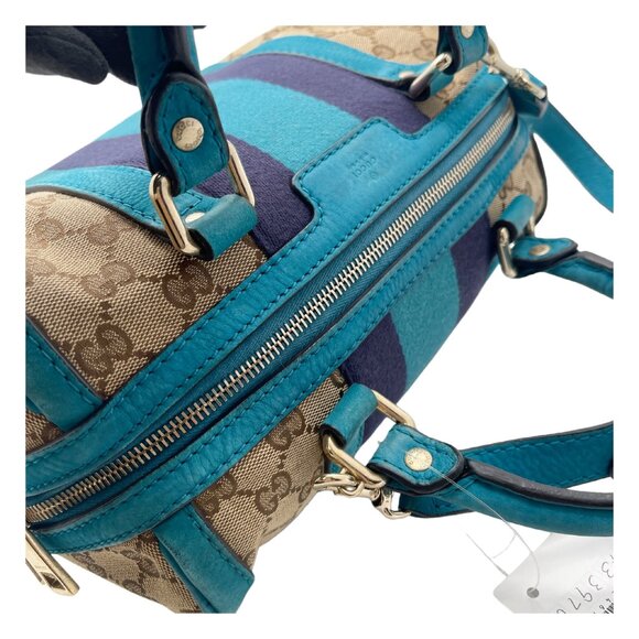 Gucci GG Canvas Mini Boston Handbag - Picture 5 of 8